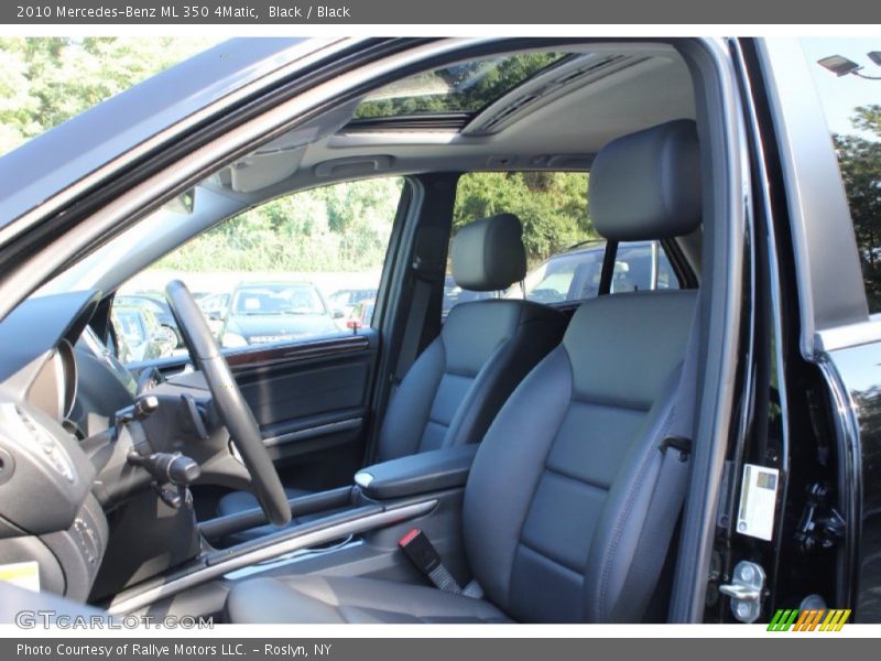 Black / Black 2010 Mercedes-Benz ML 350 4Matic