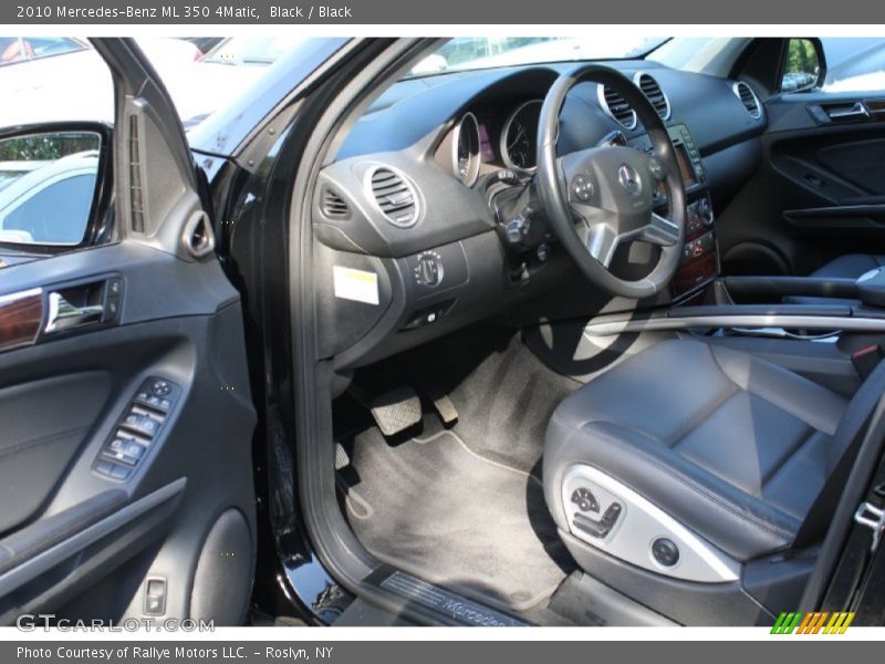 Black / Black 2010 Mercedes-Benz ML 350 4Matic