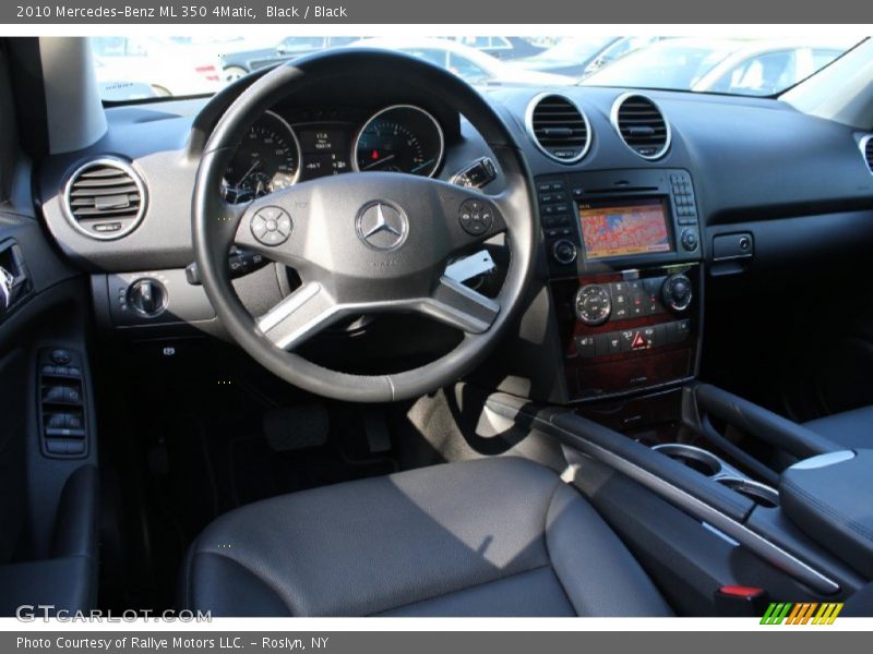 Black / Black 2010 Mercedes-Benz ML 350 4Matic
