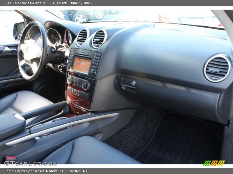Black / Black 2010 Mercedes-Benz ML 350 4Matic