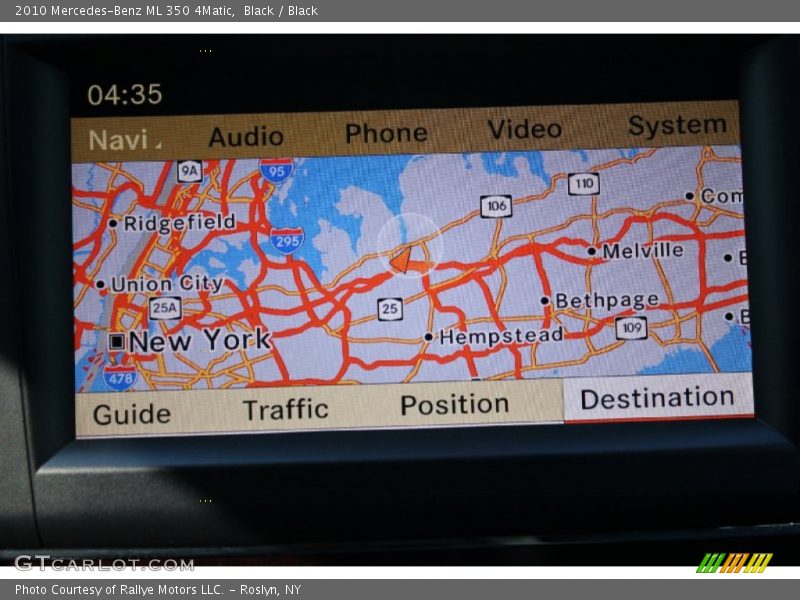 Black / Black 2010 Mercedes-Benz ML 350 4Matic