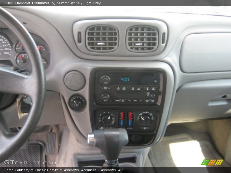 Summit White / Light Gray 2006 Chevrolet TrailBlazer LS