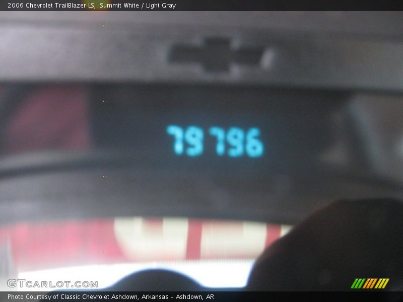 Summit White / Light Gray 2006 Chevrolet TrailBlazer LS
