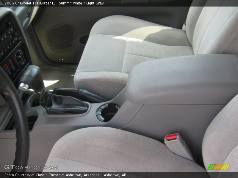 Summit White / Light Gray 2006 Chevrolet TrailBlazer LS
