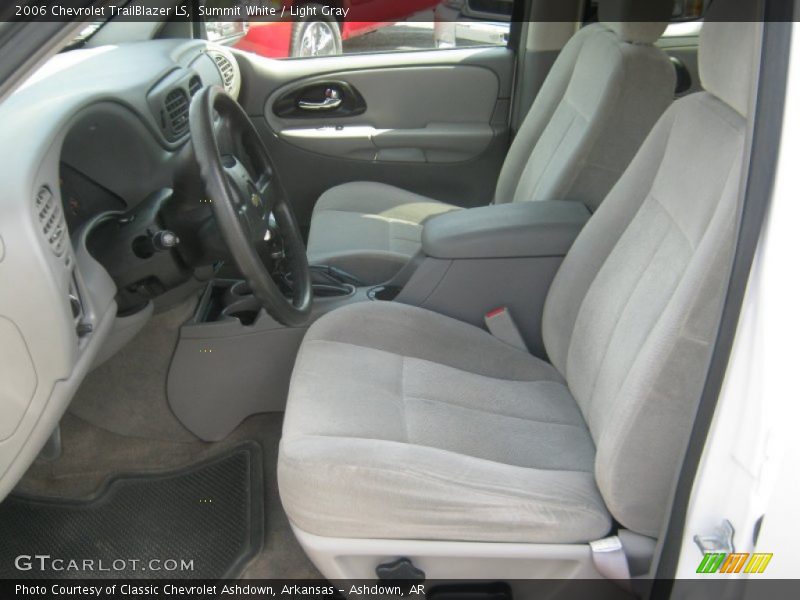 Summit White / Light Gray 2006 Chevrolet TrailBlazer LS