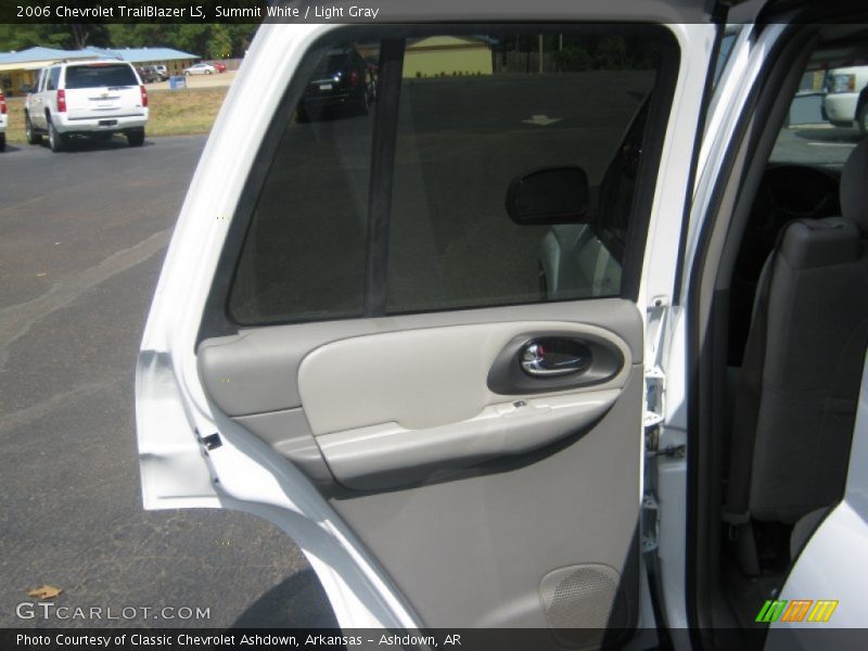 Summit White / Light Gray 2006 Chevrolet TrailBlazer LS
