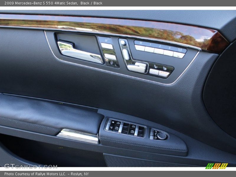 Black / Black 2009 Mercedes-Benz S 550 4Matic Sedan