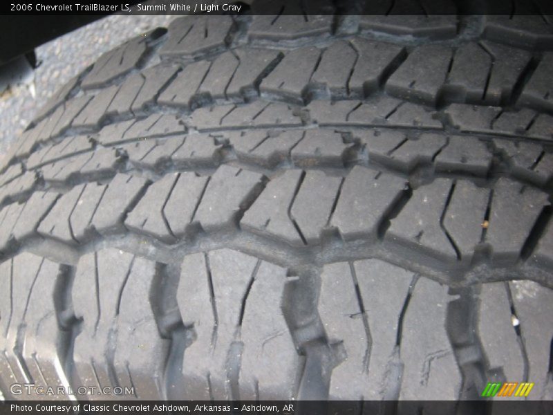 Summit White / Light Gray 2006 Chevrolet TrailBlazer LS