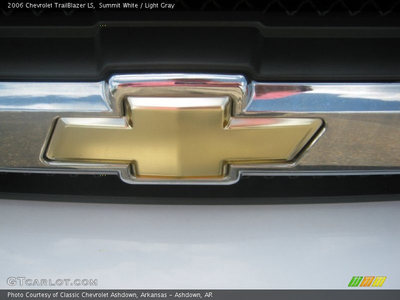 Summit White / Light Gray 2006 Chevrolet TrailBlazer LS