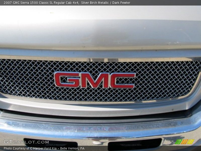 Silver Birch Metallic / Dark Pewter 2007 GMC Sierra 1500 Classic SL Regular Cab 4x4