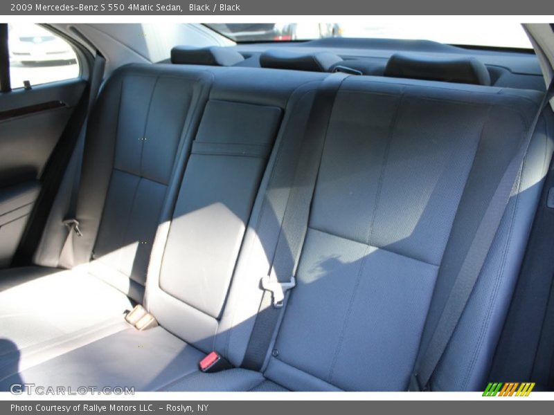 Black / Black 2009 Mercedes-Benz S 550 4Matic Sedan