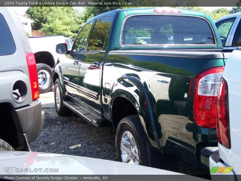 Imperial Jade Mica / Oak 2004 Toyota Tundra Limited Double Cab 4x4