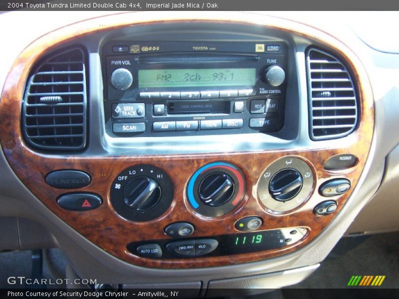 Imperial Jade Mica / Oak 2004 Toyota Tundra Limited Double Cab 4x4