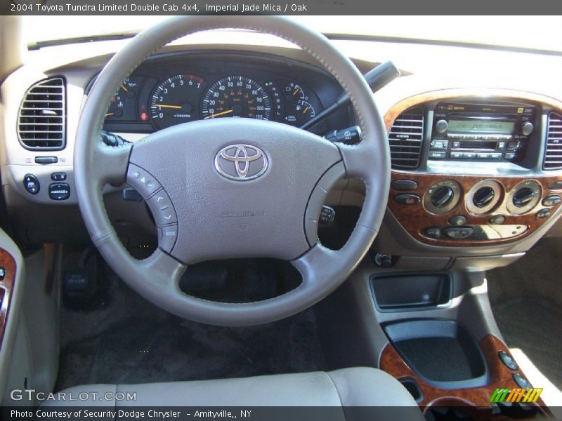 Imperial Jade Mica / Oak 2004 Toyota Tundra Limited Double Cab 4x4