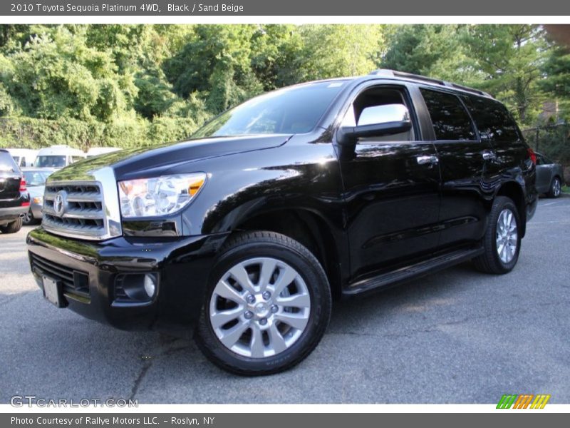 Black / Sand Beige 2010 Toyota Sequoia Platinum 4WD