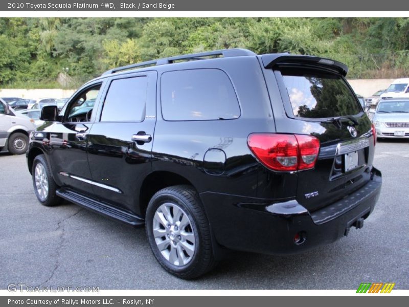 Black / Sand Beige 2010 Toyota Sequoia Platinum 4WD