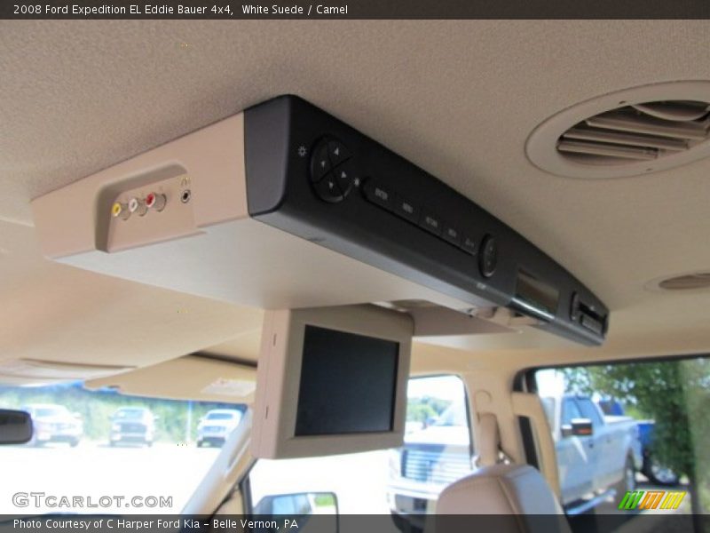 White Suede / Camel 2008 Ford Expedition EL Eddie Bauer 4x4
