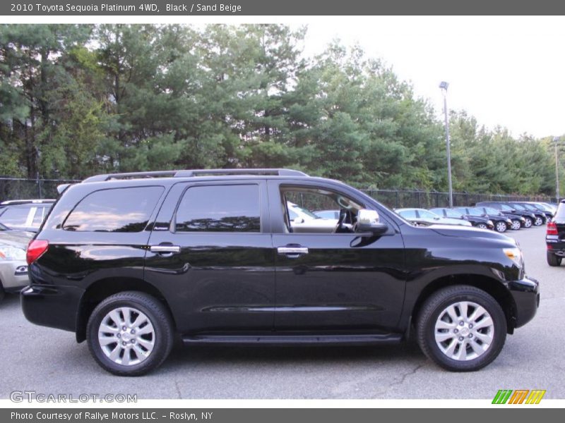 Black / Sand Beige 2010 Toyota Sequoia Platinum 4WD