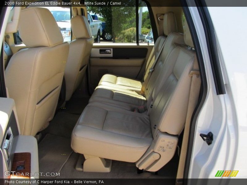White Suede / Camel 2008 Ford Expedition EL Eddie Bauer 4x4