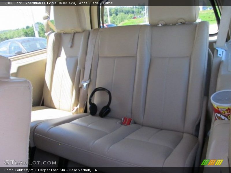 White Suede / Camel 2008 Ford Expedition EL Eddie Bauer 4x4