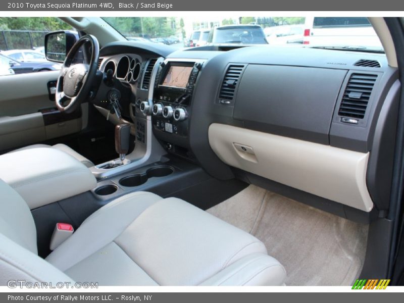 Black / Sand Beige 2010 Toyota Sequoia Platinum 4WD