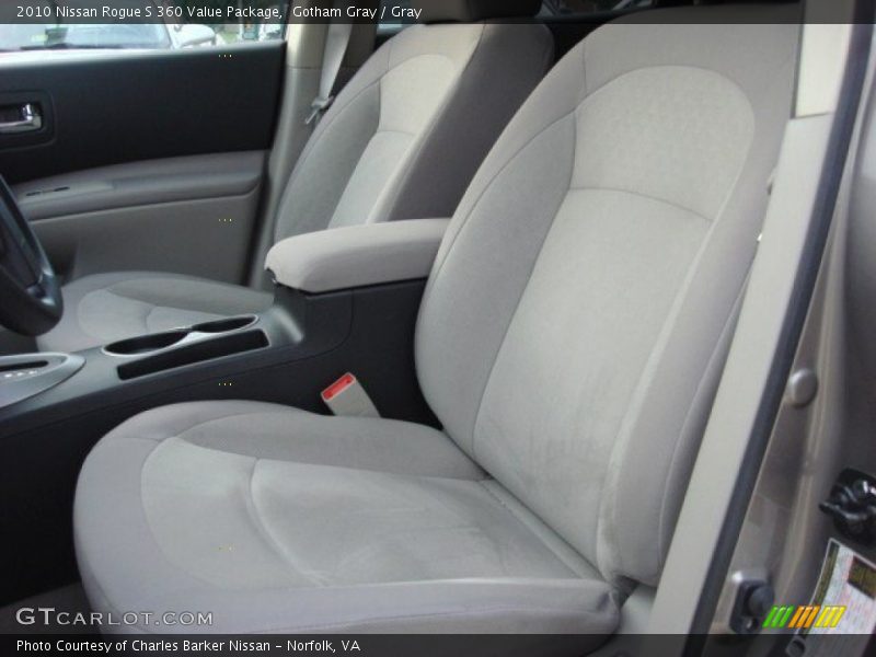 Gotham Gray / Gray 2010 Nissan Rogue S 360 Value Package