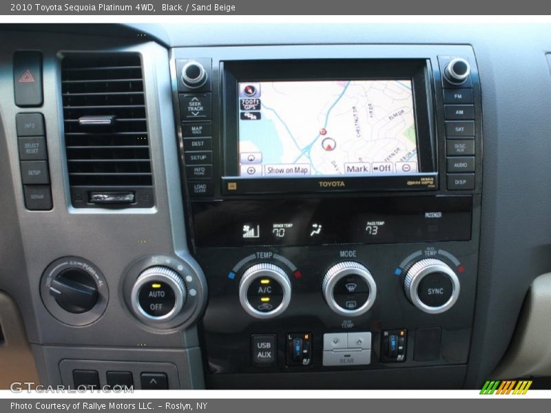 Black / Sand Beige 2010 Toyota Sequoia Platinum 4WD