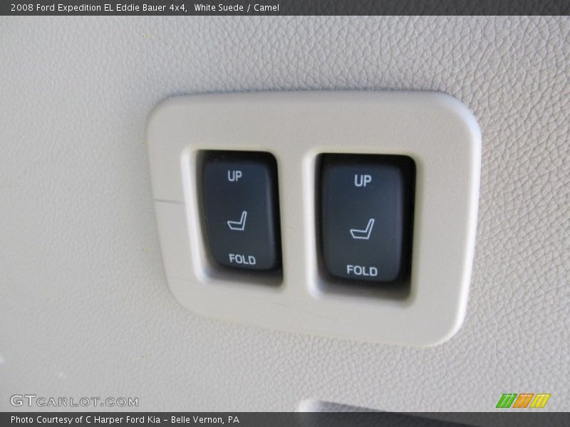White Suede / Camel 2008 Ford Expedition EL Eddie Bauer 4x4