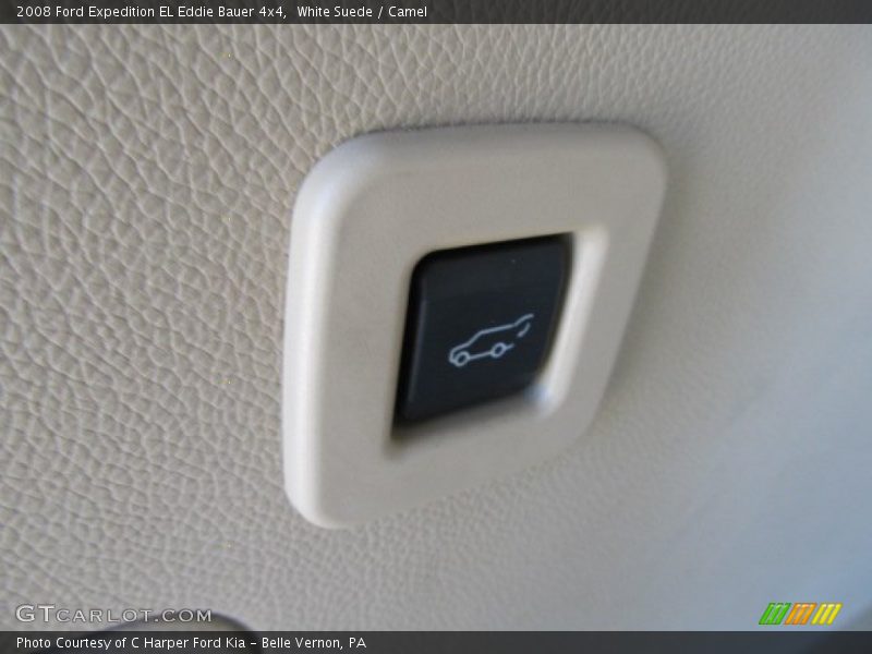 White Suede / Camel 2008 Ford Expedition EL Eddie Bauer 4x4