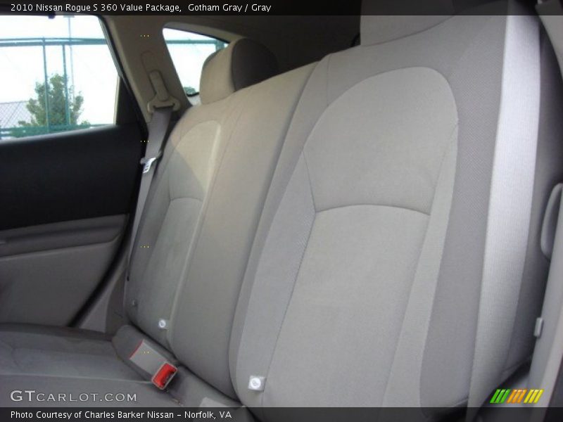 Gotham Gray / Gray 2010 Nissan Rogue S 360 Value Package