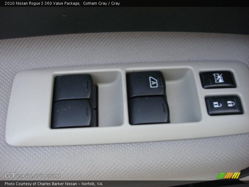 Gotham Gray / Gray 2010 Nissan Rogue S 360 Value Package