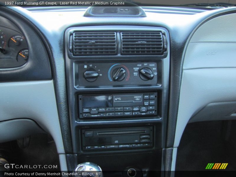 Controls of 1997 Mustang GT Coupe