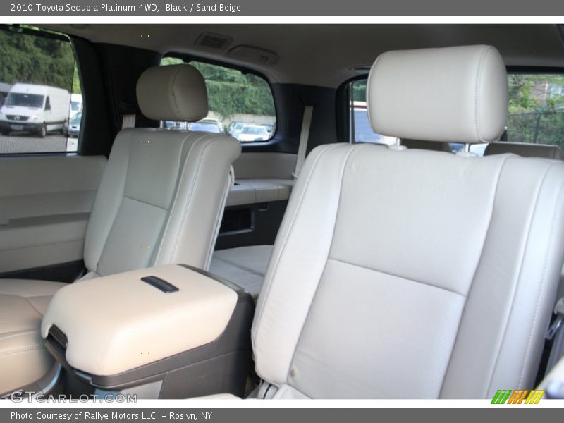 Black / Sand Beige 2010 Toyota Sequoia Platinum 4WD