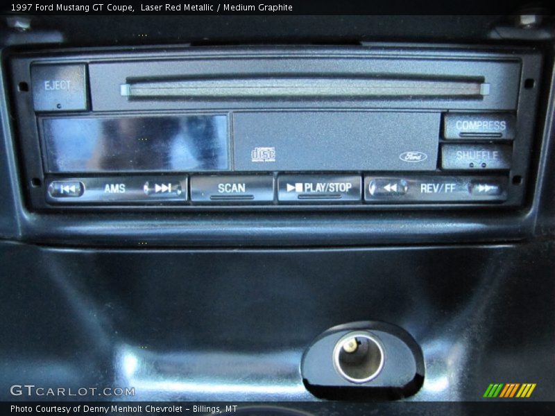 Audio System of 1997 Mustang GT Coupe