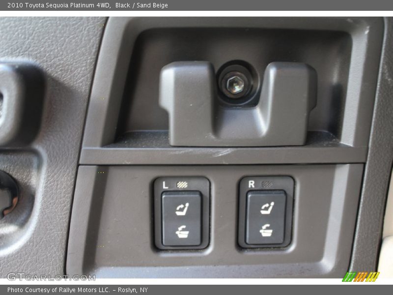 Black / Sand Beige 2010 Toyota Sequoia Platinum 4WD