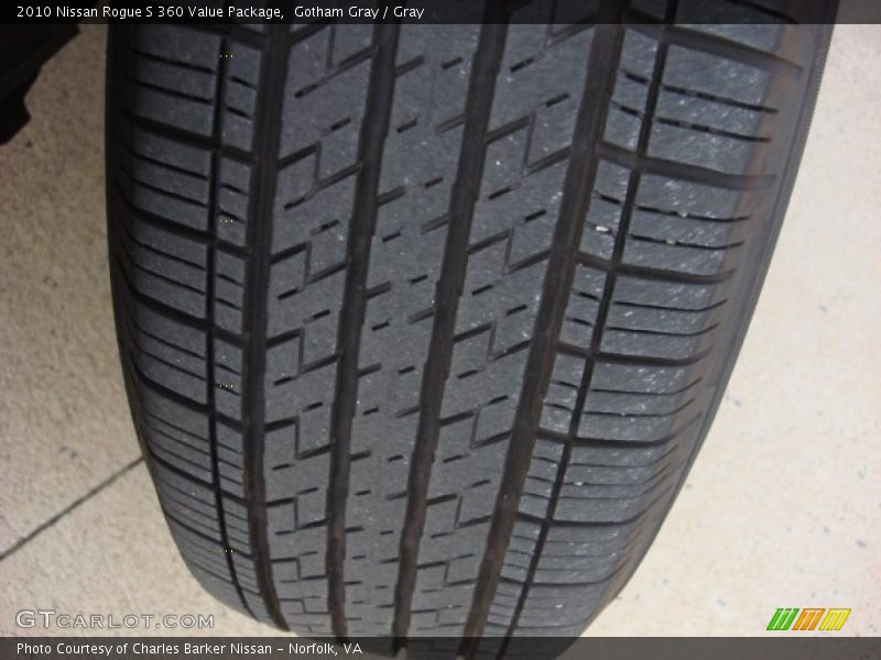 Gotham Gray / Gray 2010 Nissan Rogue S 360 Value Package