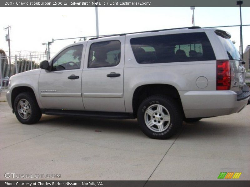 Silver Birch Metallic / Light Cashmere/Ebony 2007 Chevrolet Suburban 1500 LS