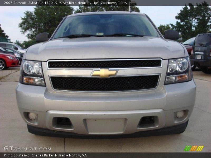 Silver Birch Metallic / Light Cashmere/Ebony 2007 Chevrolet Suburban 1500 LS