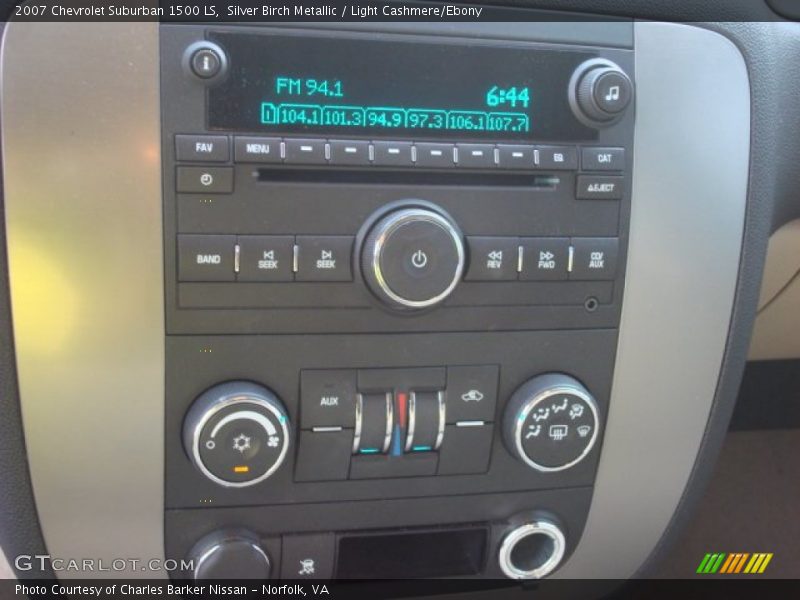 Audio System of 2007 Suburban 1500 LS