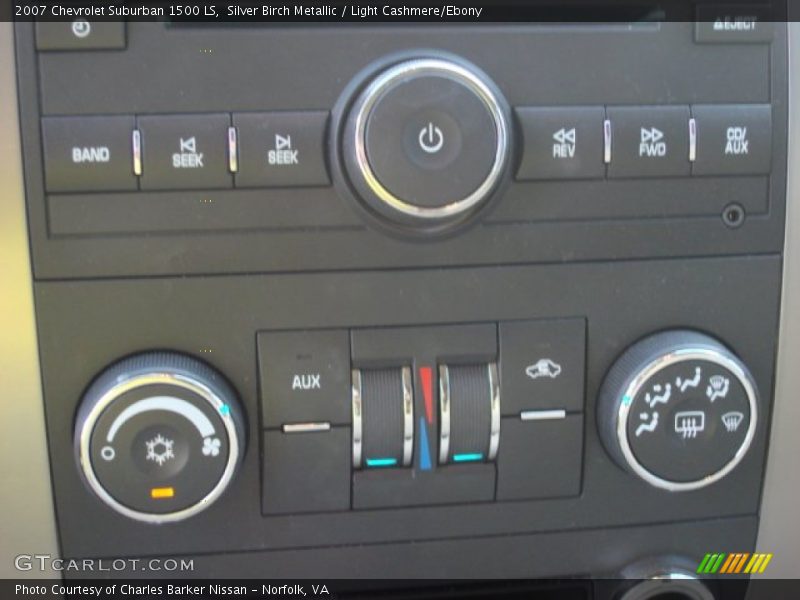 Silver Birch Metallic / Light Cashmere/Ebony 2007 Chevrolet Suburban 1500 LS