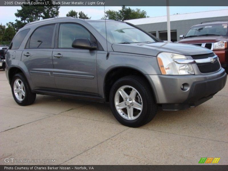 Dark Silver Metallic / Light Gray 2005 Chevrolet Equinox LT