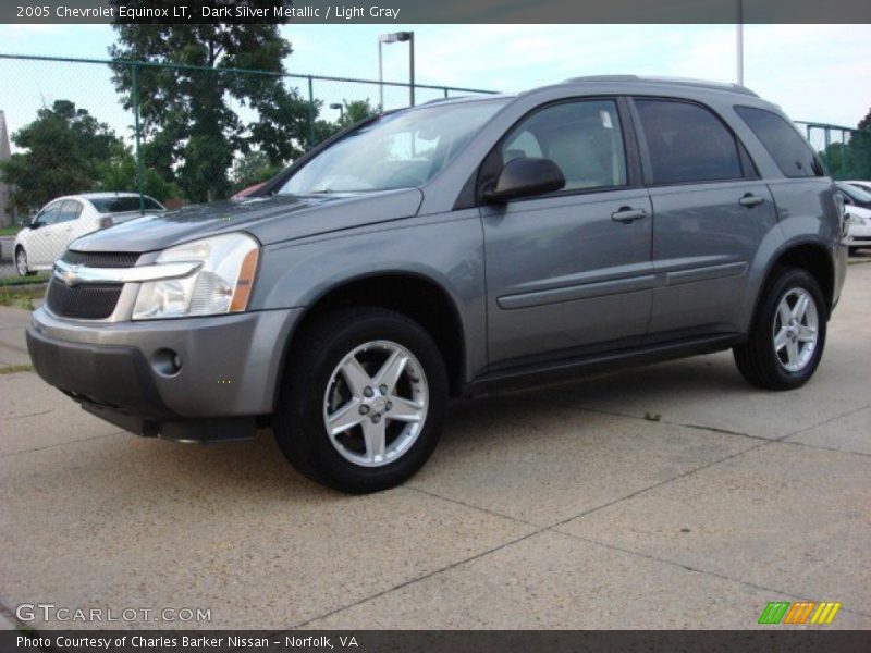 Dark Silver Metallic / Light Gray 2005 Chevrolet Equinox LT