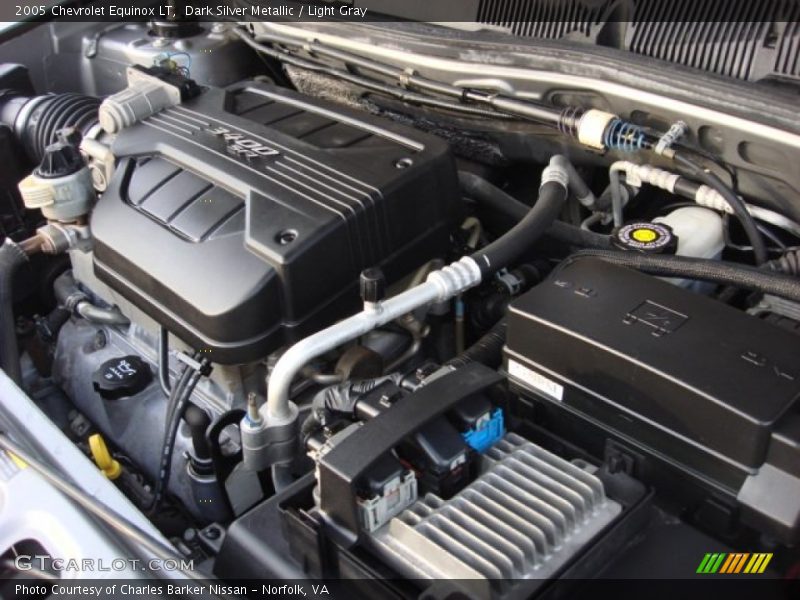 Dark Silver Metallic / Light Gray 2005 Chevrolet Equinox LT