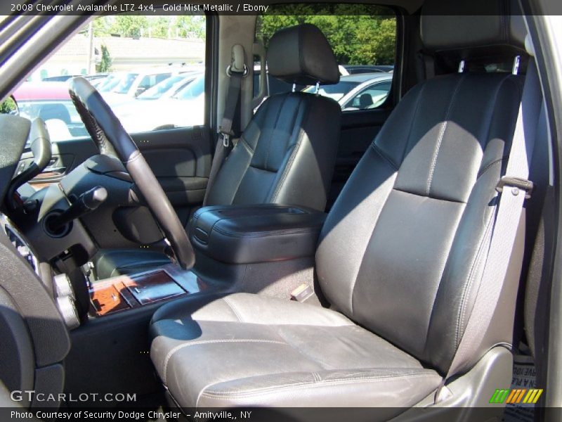Gold Mist Metallic / Ebony 2008 Chevrolet Avalanche LTZ 4x4