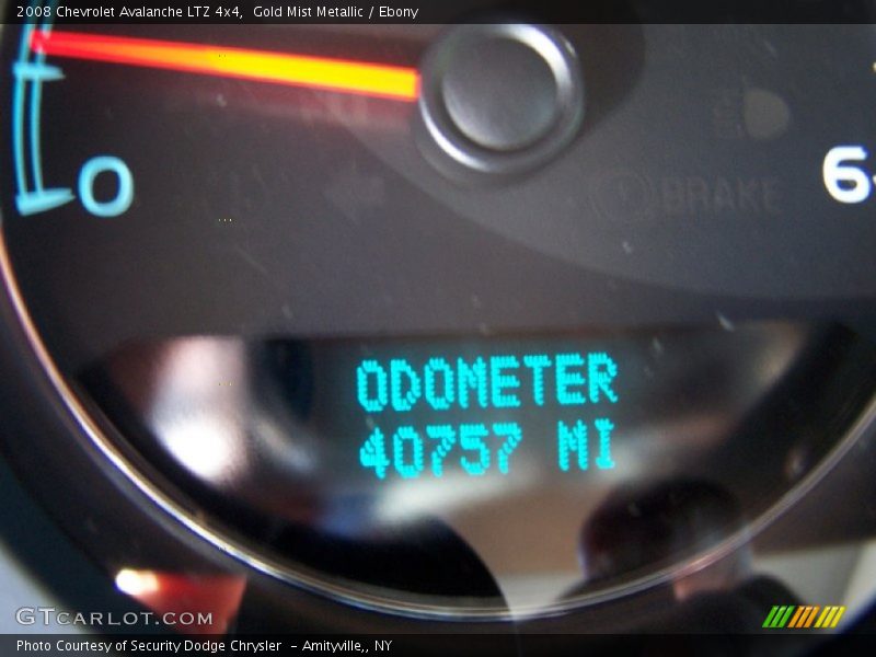 Gold Mist Metallic / Ebony 2008 Chevrolet Avalanche LTZ 4x4