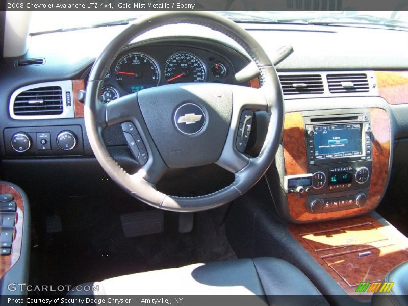 Gold Mist Metallic / Ebony 2008 Chevrolet Avalanche LTZ 4x4