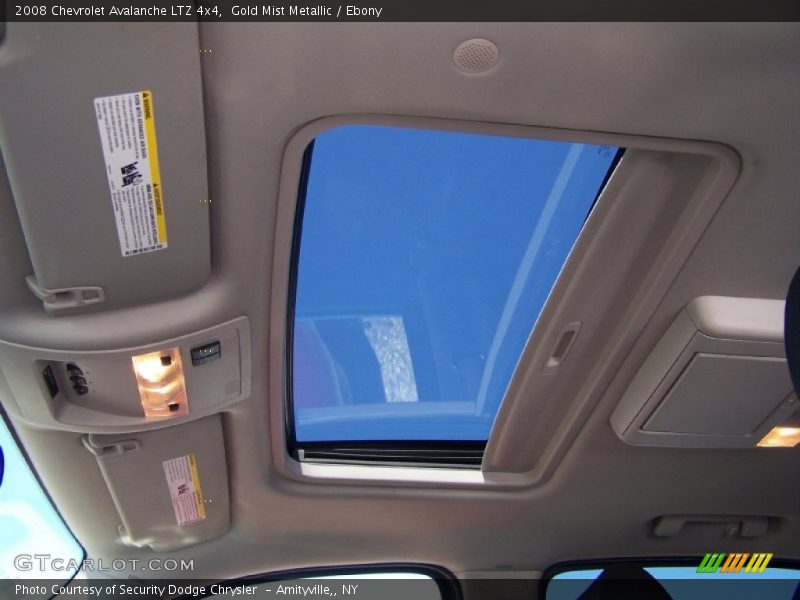 Gold Mist Metallic / Ebony 2008 Chevrolet Avalanche LTZ 4x4