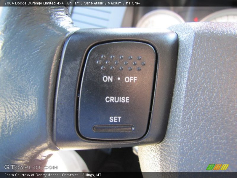 Brilliant Silver Metallic / Medium Slate Gray 2004 Dodge Durango Limited 4x4