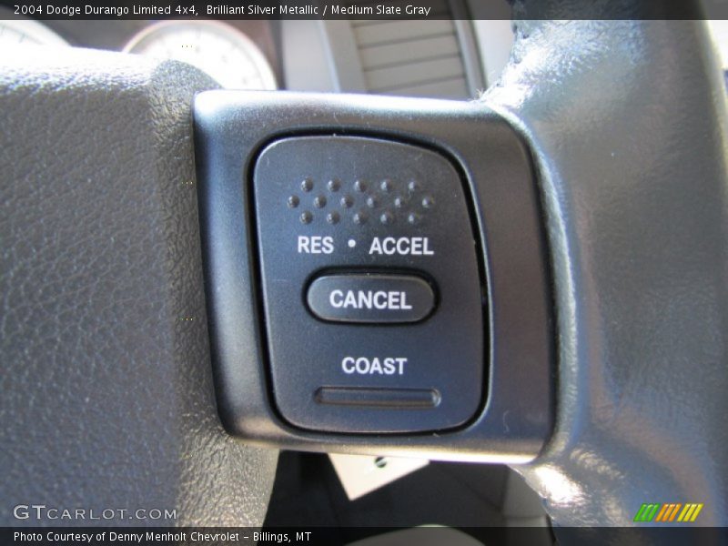 Brilliant Silver Metallic / Medium Slate Gray 2004 Dodge Durango Limited 4x4