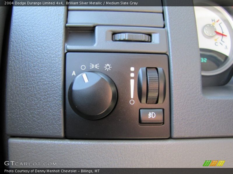 Brilliant Silver Metallic / Medium Slate Gray 2004 Dodge Durango Limited 4x4